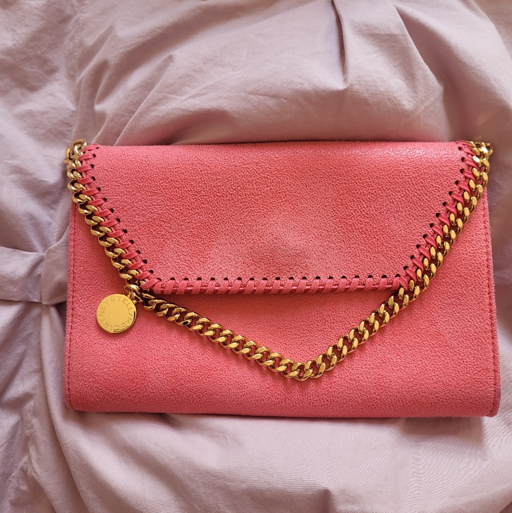 Rare Stella McCartney Bright Pink Mini Falabella Crossbody